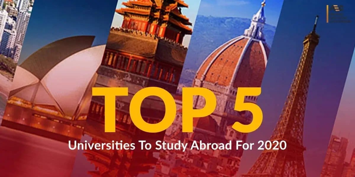 Top 5 Universities To Study Abroad For 2020 Aec Top 5 Universities To Study Abroad For 2020 Aec