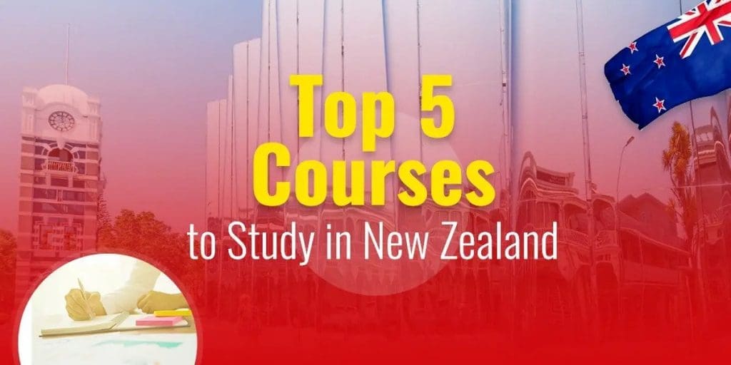 Top 5 Courses to Study in New Zealand