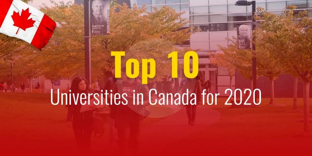 Top 10 Universities in Canada for 2020