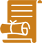 A detailed illustration of a legal document, containing text and an official seal, positioned above a wooden gavel.