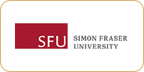 Logo of simon fraser university featuring the initials "sfu" in white on a red background, adjacent to the full university name in black text.