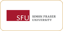 Logo of simon fraser university featuring the initials "sfu" in white on a red background, adjacent to the full university name in black text.