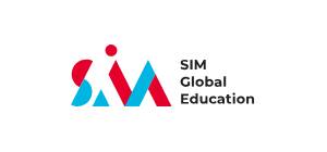 Logo of the Singapore Institute of Management Global Education featuring stylized human figures in red and blue, with the name beside them.