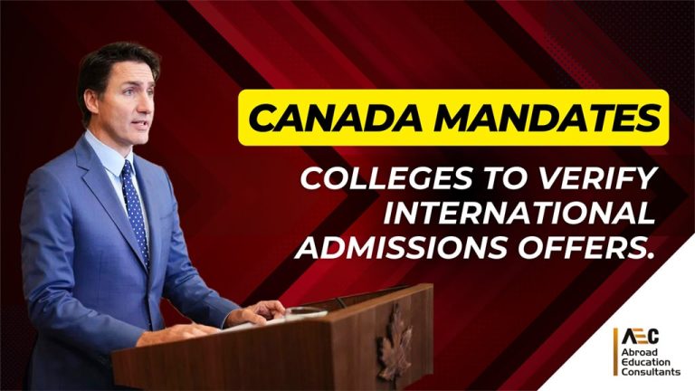 Canada mandates colleges to verify international admissions offers