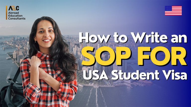 How to Write an SOP for USA Student Visa