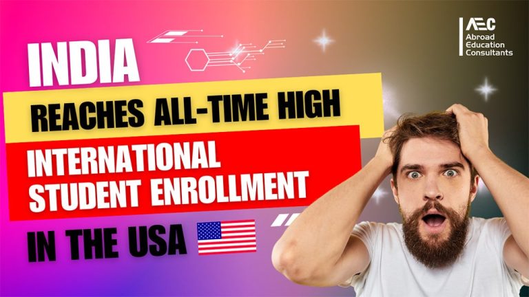 India Reaches All-Time High in International Student Enrollment in the USA