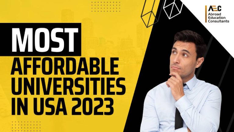 Most Affordable Universities In USA 2023