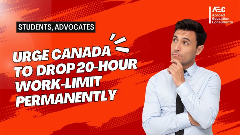 International students and advocates are urging Canada to permanently remove the 20-hour work limit