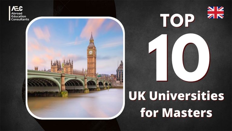 Top 10 UK Universities for Masters