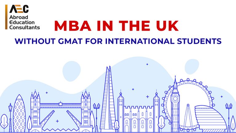 MBA in the UK without GMAT for International Students