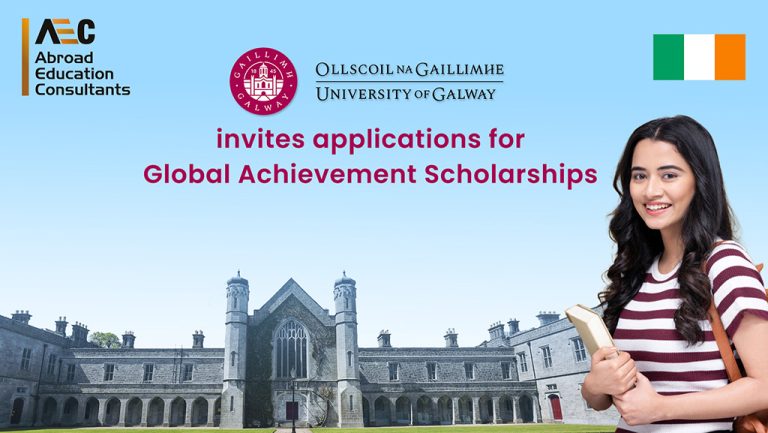 University of Galway invites applications for Global Achievement Scholarships