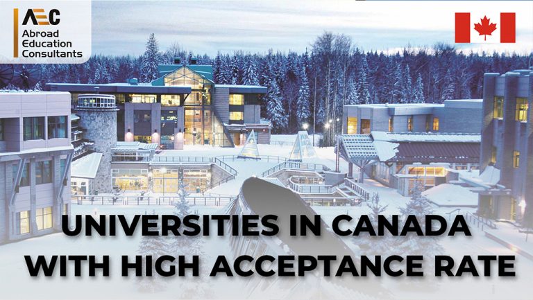 Universities in Canada with High Acceptance Rate