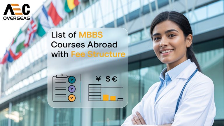 List of MBBS courses Abroad with Fee structure