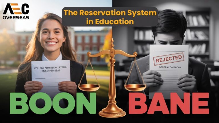 The Reservation System in Education A Boon or a Bane