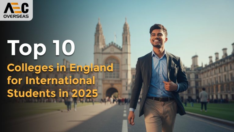 Top 10 Colleges in England for International Students in 2025