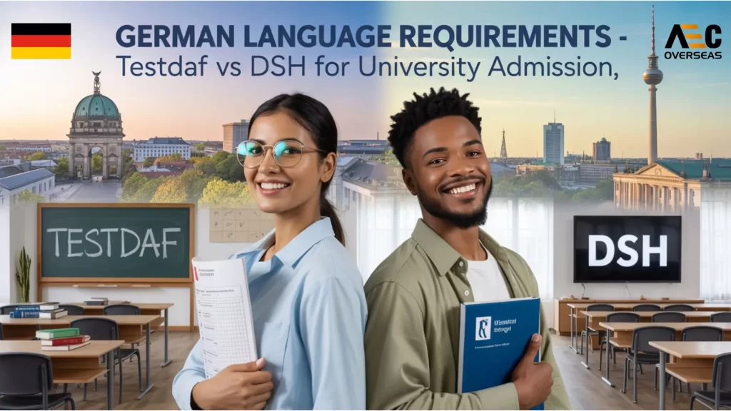 German Language Requirements - TestDaF vs DSH for University Admission