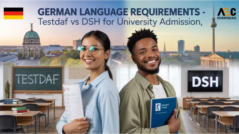 German Language Requirements - TestDaF vs DSH for University Admission