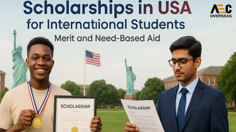 Scholarships in USA for International Students - Merit and Need-Based Aid