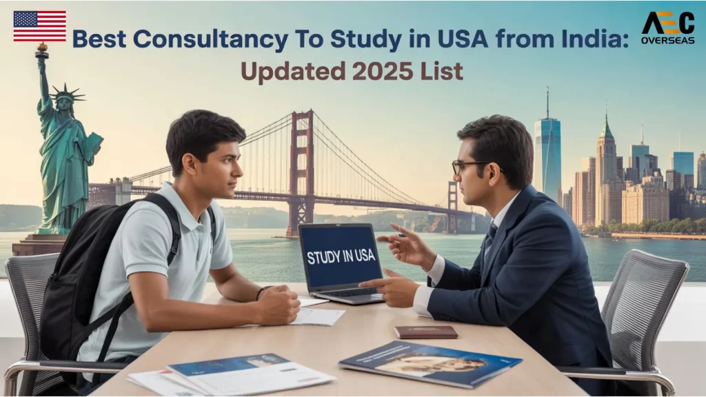 Best Consultancy to Study in USA from India Updated 2025 List