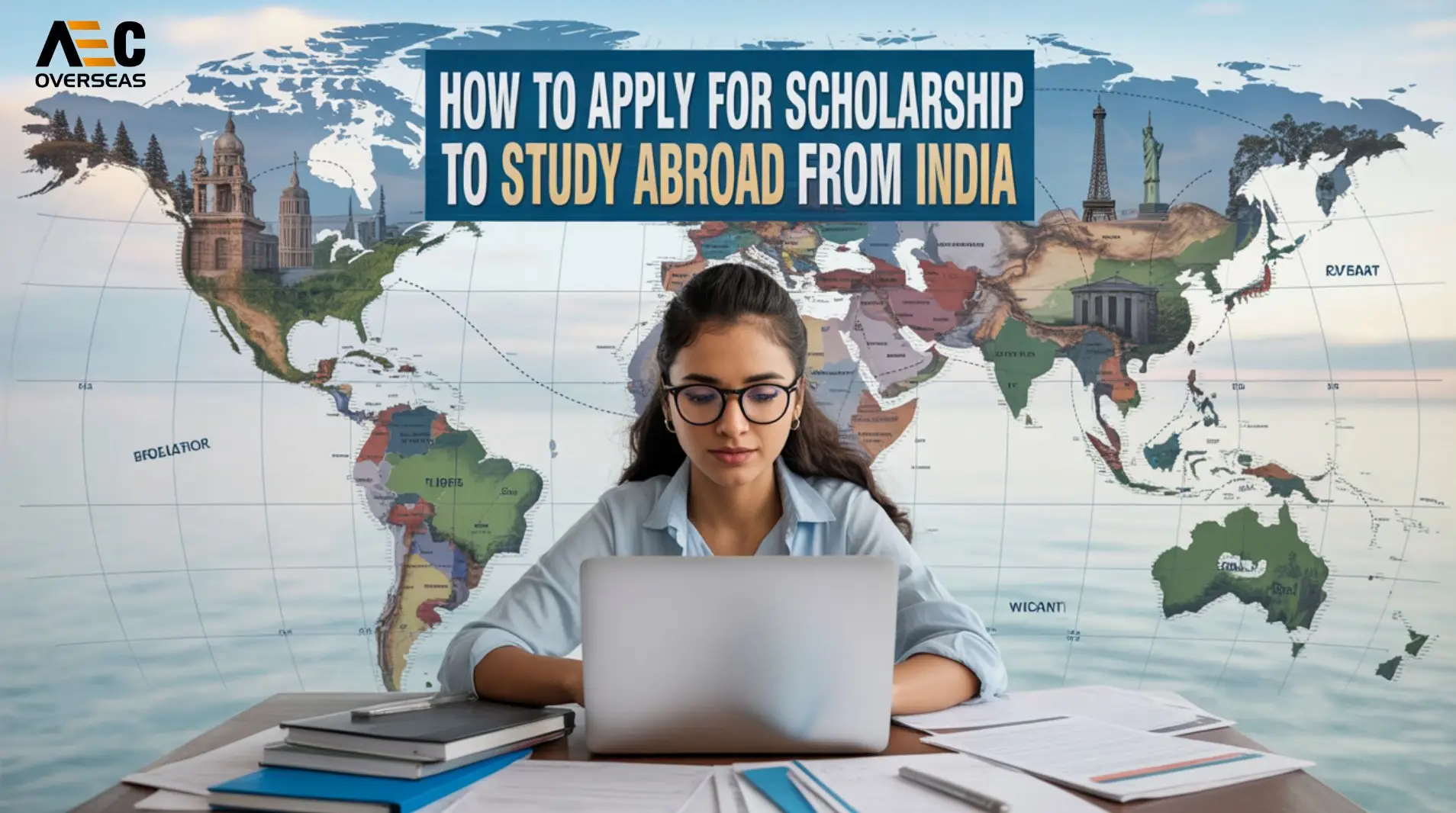 How to Apply for Scholarship to Study Abroad from India - AEC