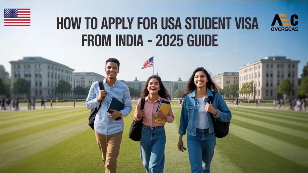 How to Apply for USA Student Visa from India – 2025 Guide