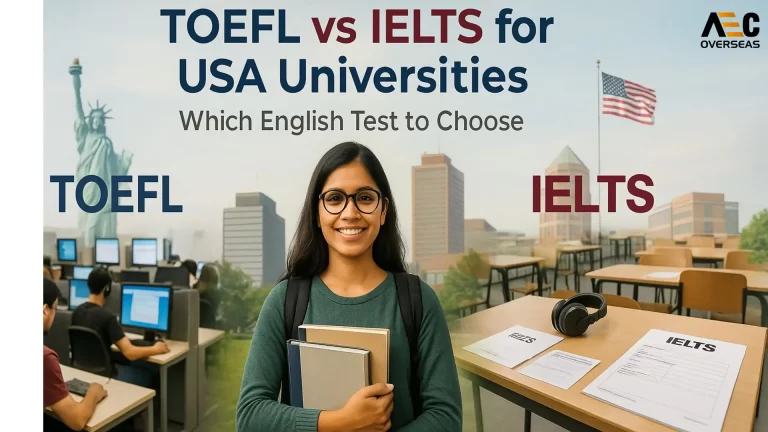 TOEFL vs IELTS for USA Universities - Which English Test to Choose