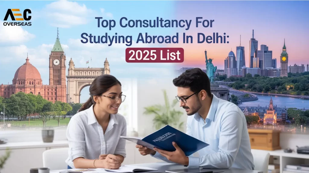 Top Consultancy for Studying Abroad in Delhi 2025 List
