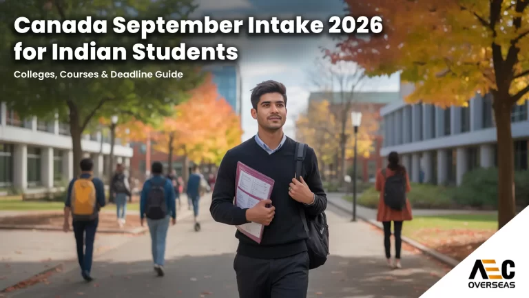 Canada September Intake 2026 for Indian Students
