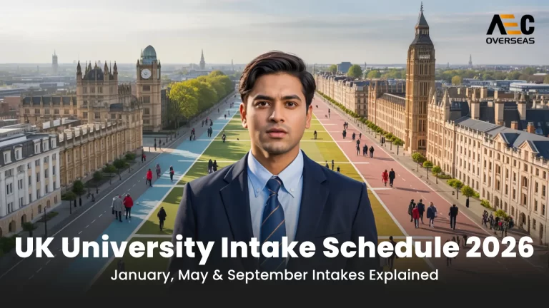 UK University Intake Schedule 2026