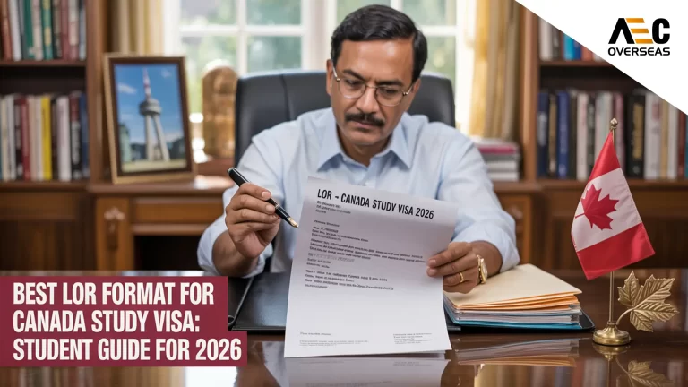 Best LOR format for Canada study visa Student guide for 2026