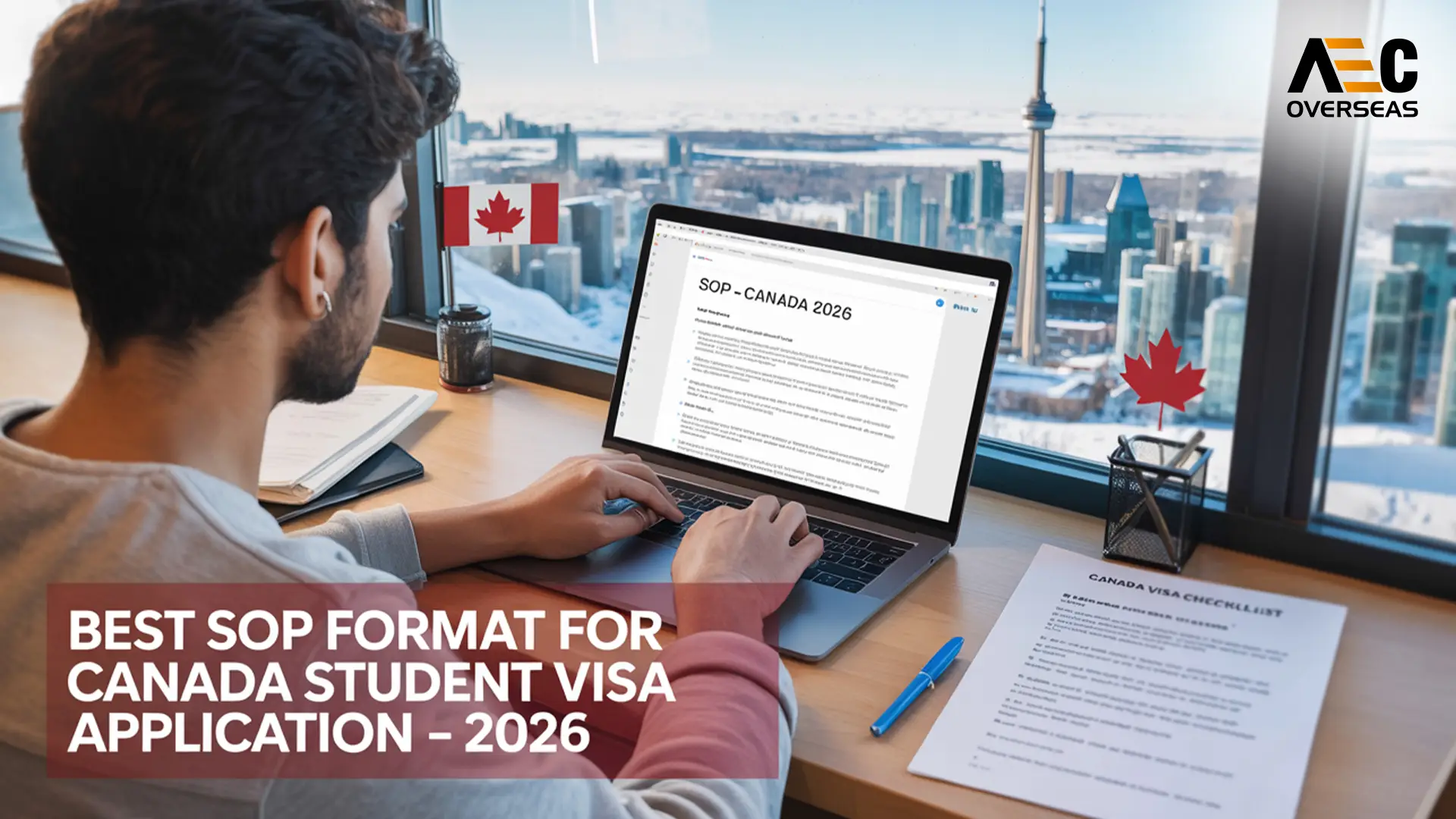 Best SOP format for Canada student visa application in 2026 - AEC