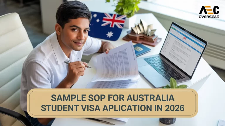 Sample SOP for Australia student visa application in 2026