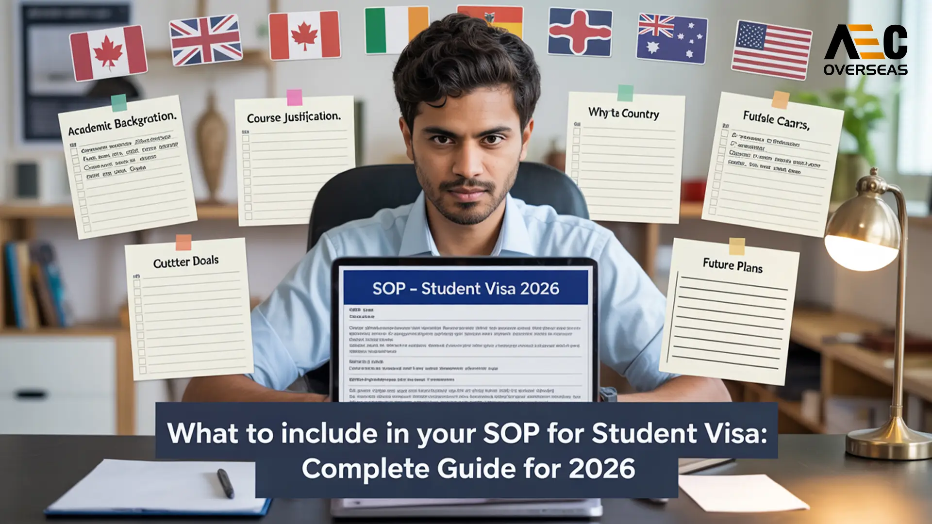 What to include in your SOP for student visa: Complete guide for 2026 - AEC