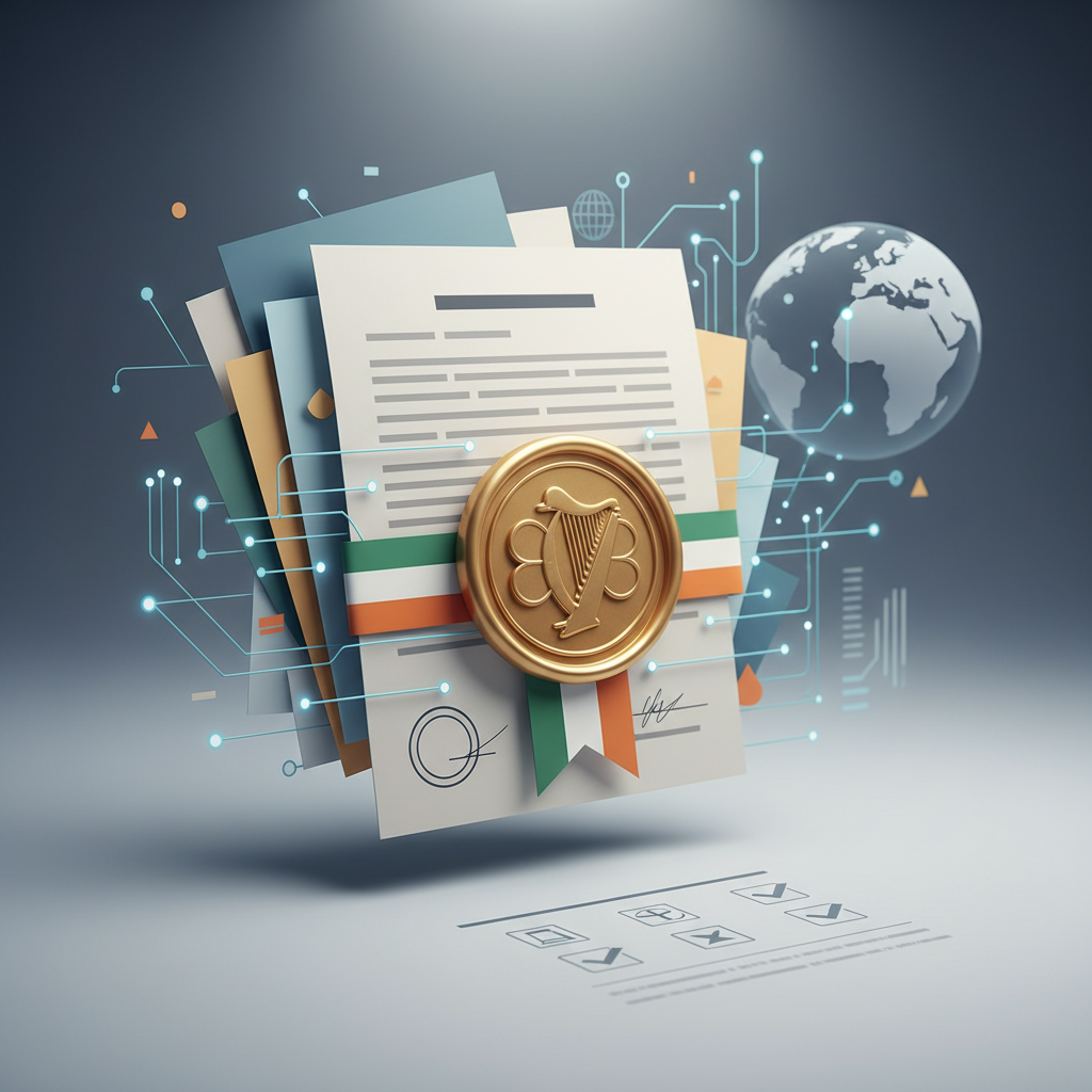 Apostille Attestation for Ireland: Process, Fees & Checklist illustration