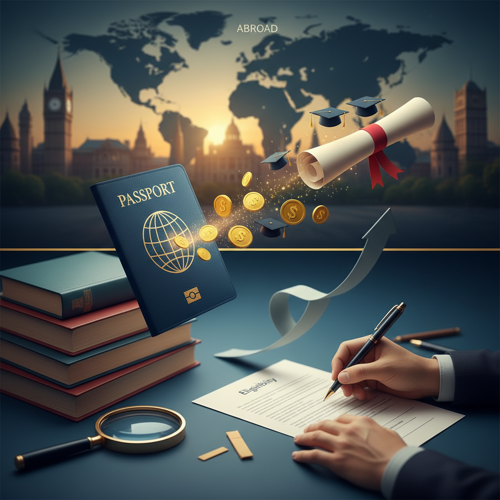 Can I Take an Education Loan for Diploma Courses Abroad? illustration