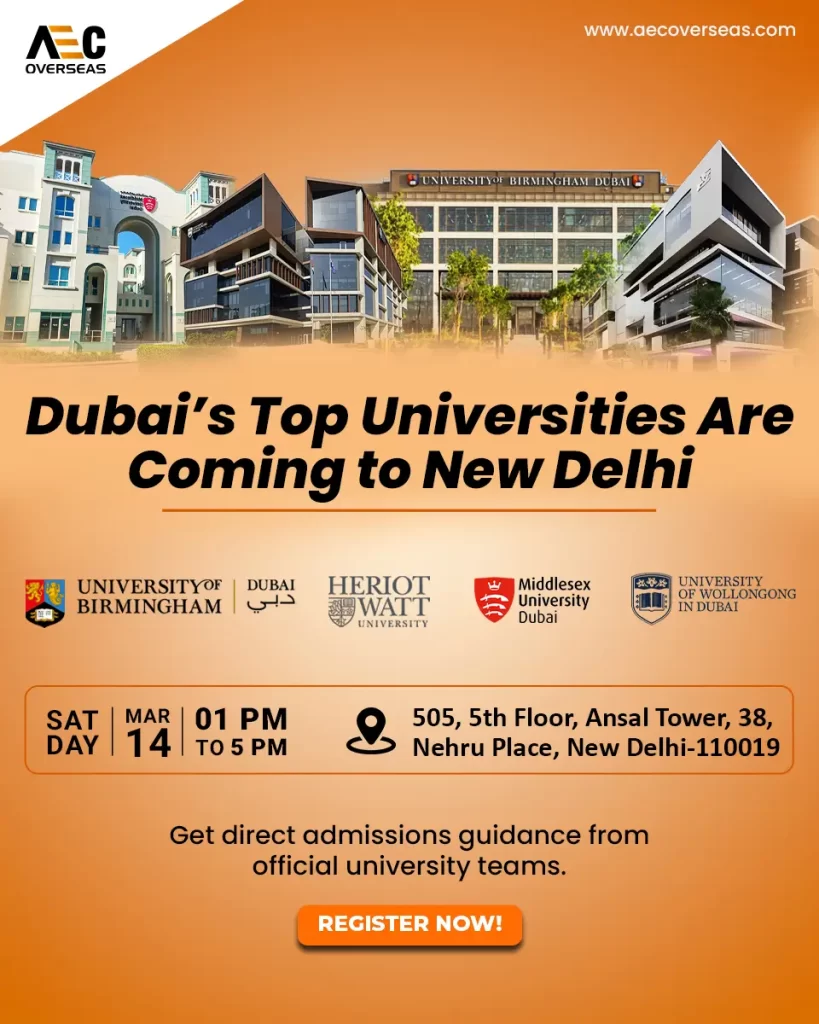 Dubai Admissions day