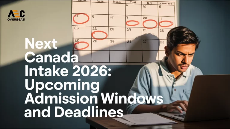 Next Canada Intake 2026 Upcoming Admission Windows and Deadlines