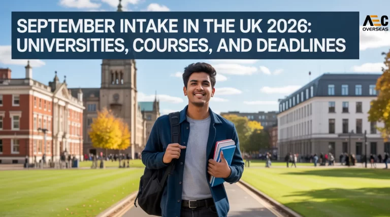 September Intake in the UK 2026 Universities, Courses, and Deadlines