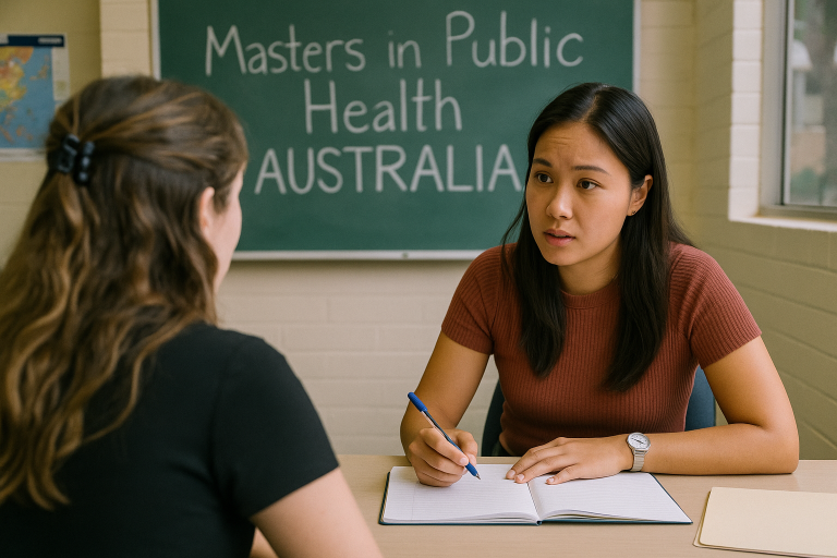 masters in public health australia illustration
