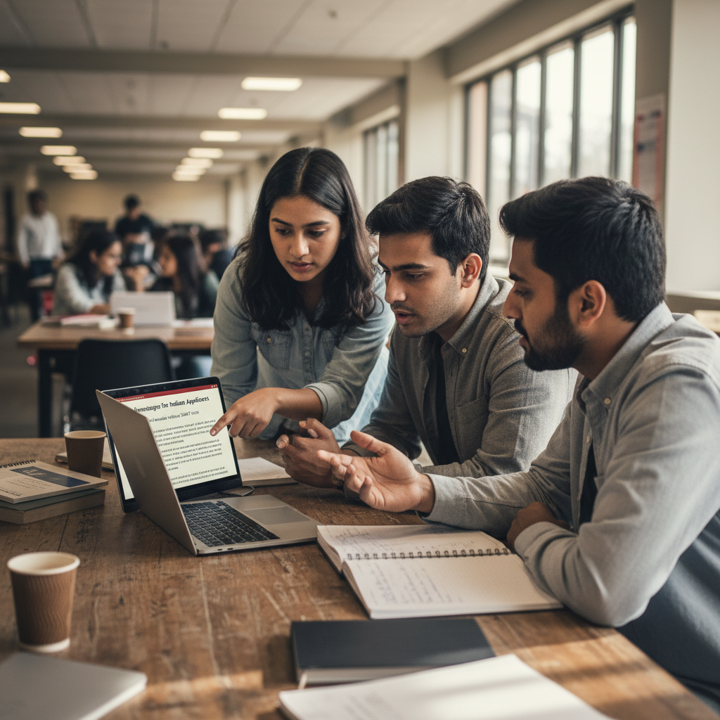 Advantages for Indian Applicants illustration