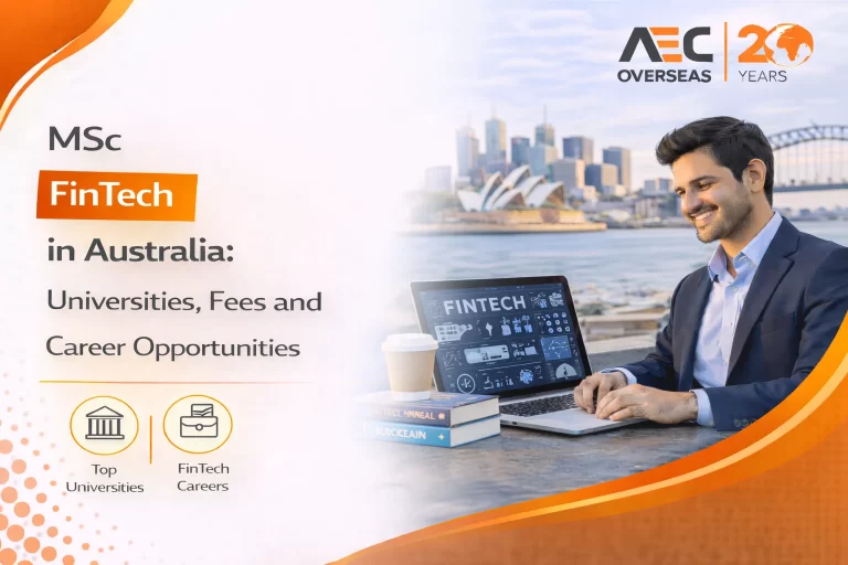 MSc FinTech in Australia Universities, Fees and Career Opportunities