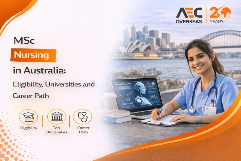 MSc Nursing in Australia Eligibility, Universities and Career Path
