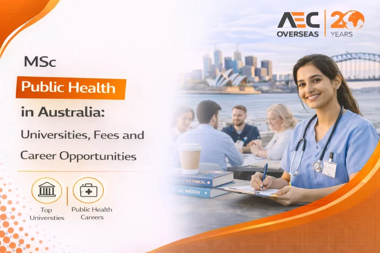 MSc Public Health in Australia Universities, Fees and Career Opportunities