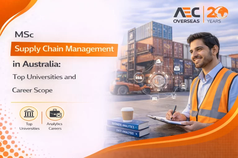MSc Supply Chain Management in Australia Universities and Career Scope