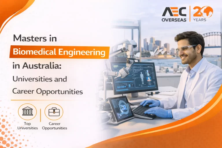 Masters in Biomedical Engineering in Australia Universities and Career Opportunities