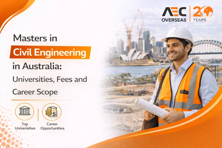 Masters in Civil Engineering in Australia Universities, Fees and Career Scope