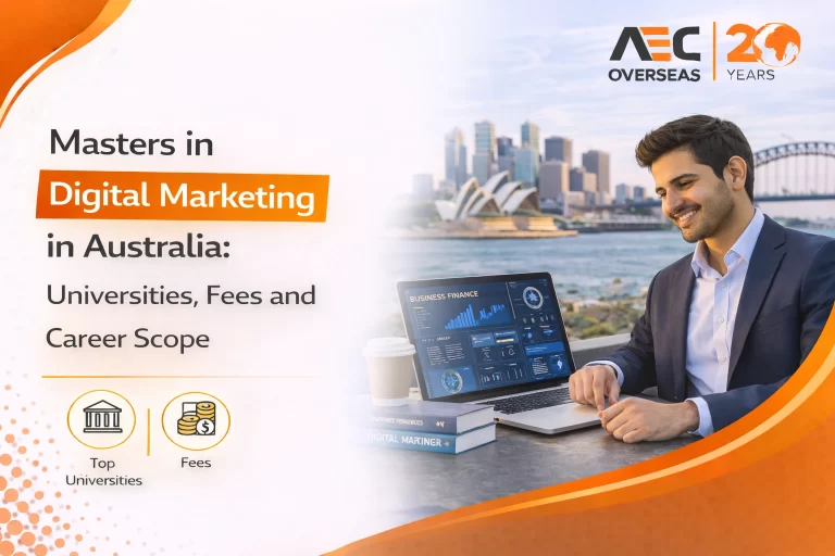 Masters in Digital Marketing in Australia Universities, Fees and Career Scope