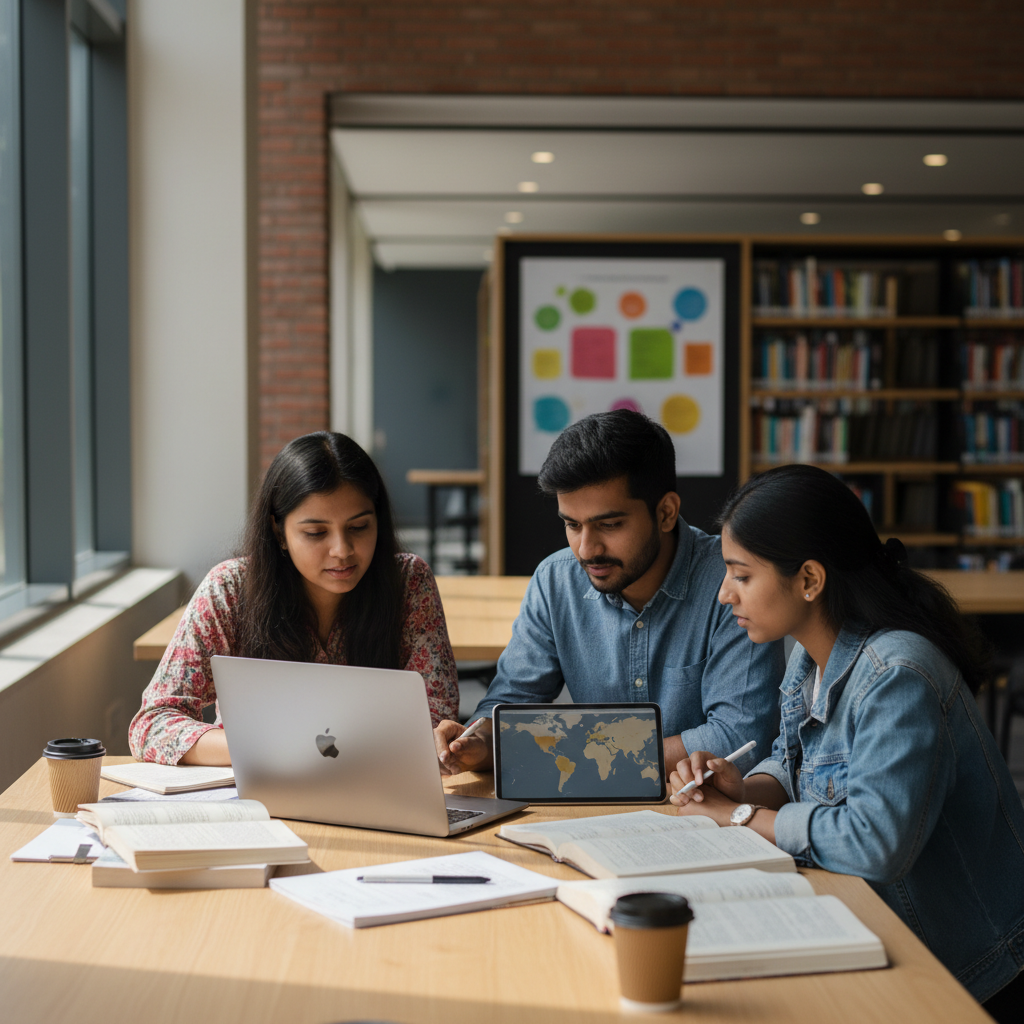 Top Masters Degree Options in Dubai for International Students illustration