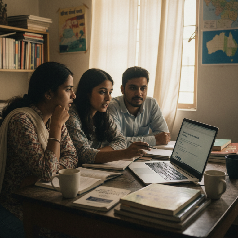 teaching courses pr australia illustration