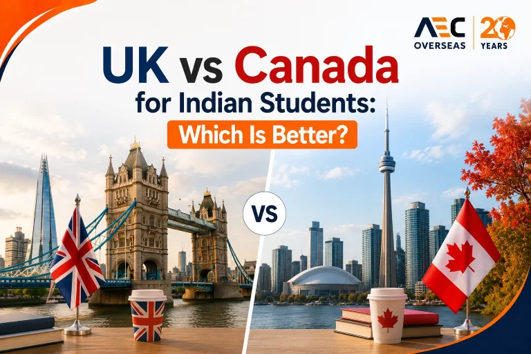 UK vs Canada for Indian Students Which Is Better